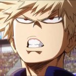 My Hero Academia Sneering Bakugou