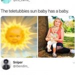 Teletubbies sun baby