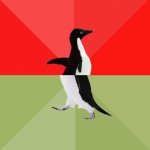 Socially Awesome Average Penguin