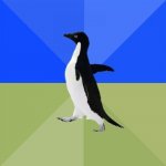 Socially Awkward Average Penguin