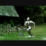 Running knight GIF Template