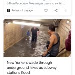 Flooded Subway NYC