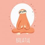 Anime sloth breathe