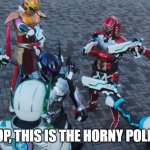 Firing Squad | STOP, THIS IS THE HORNY POLICE! | image tagged in firing squad | made w/ Imgflip meme maker