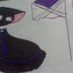 Diff design of my oc, with an unfinished Bell SMP flag