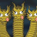 Three dragons