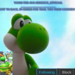 Yoshi_Official Announcement Temp v9 meme