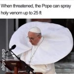 Pope holy venom meme
