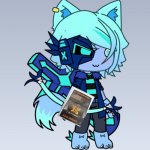 Larkfrost holding exploding kitten