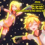 Len and Rin temp meme