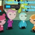 Yoshi-The-Sus-Sidekick_Official's Sushi Pack Temp