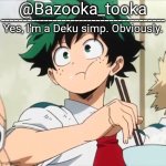 Deku simp