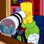 Bart with Telescope