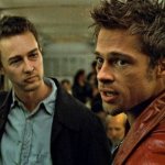 Fight Club - Tyler Durden - Brad Pitt - Edward Norton