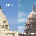 U.S. Capitol vs. Texas Capitol