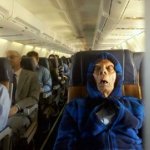 Airline passenger corpse funny