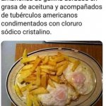 huevos y papas