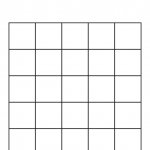 Blank five by five Bingo grid meme