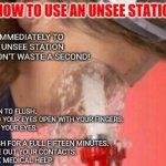 Unsee Station | image tagged in unsee station,new template | made w/ Imgflip meme maker