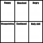 Smash DLC Reactions Chart template
