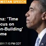 Obama Nation-building at home