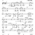 New York State of mind Sheet music