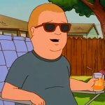 Bobby Hill with shades