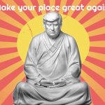 Trump buddha