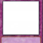Yugioh card template