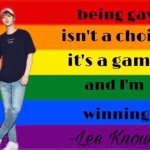 Being gay isn’t a choice
