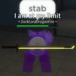 Purple Pup with a Sword meme