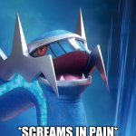 Dialga screams in pain meme