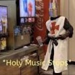 Crusader Holy music stops