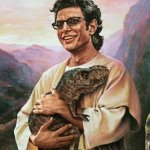 Jeff Goldblum our lord and savior meme