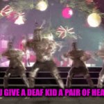 *evil laughter* | WHEN YOU GIVE A DEAF KID A PAIR OF HEADPHONES | image tagged in gifs,memes,funny,funny memes,dank memes | made w/ Imgflip video-to-gif maker