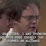 Dwight and Jim The office