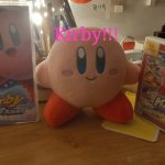 Kirby plush announcement temp