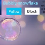 Bubbly-snowflake’s template