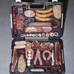 Meat suitcase
