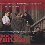 Doctor Zhivago Shares Home