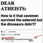 Cavemen dinosaurs meme