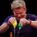 Gordon Ramsay squirt lemon and lime juice