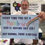 Rainbow God is having gay sex