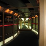 Forboding Star Trek hallway