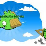 Ross dreaming | The fact this site isn’t popular; Imgflip being the best site; All of us | image tagged in ross dreaming,imgflip,bad piggies,memes | made w/ Imgflip meme maker
