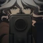 Nagito with a gun