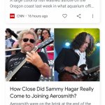 Fish Hagar Aerosmith News Duo