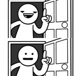 How do you open a door meme