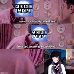 Harry Potter deserve to be punished | image tagged in harry potter deserve to be punished,rwby | made w/ Imgflip meme maker