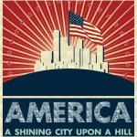 America a shining city upon a hill Gif meme